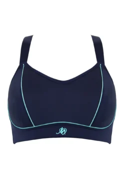 Energy Empower U/W Lightly Padded Convertible Spor - Navy/Aqua -Curve by Lingerie 290728 20220718130500