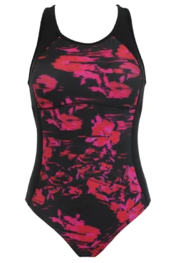 Energy Chlorine Resistant Recycled Swimsuit - Abstract Floral -Curve by Lingerie 291026 20220819162900