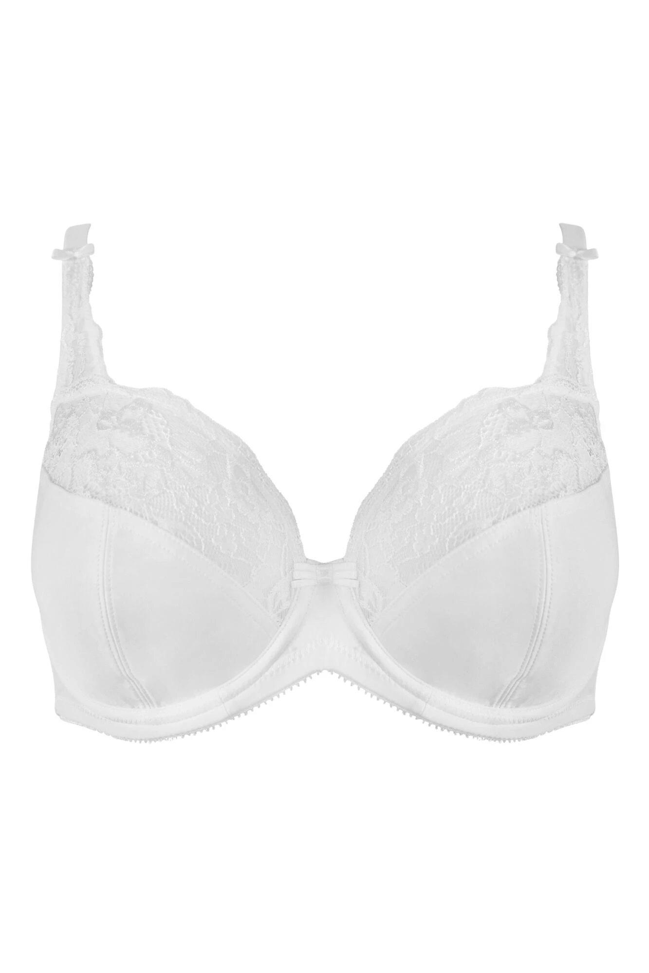 Flamenco Full Cup Bra - White 3 Flamenco Full Cup Bra - White - Image 3