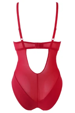 Romance Padded Push Up Body - Red/Pink -Curve by Lingerie 292780 20230505134000