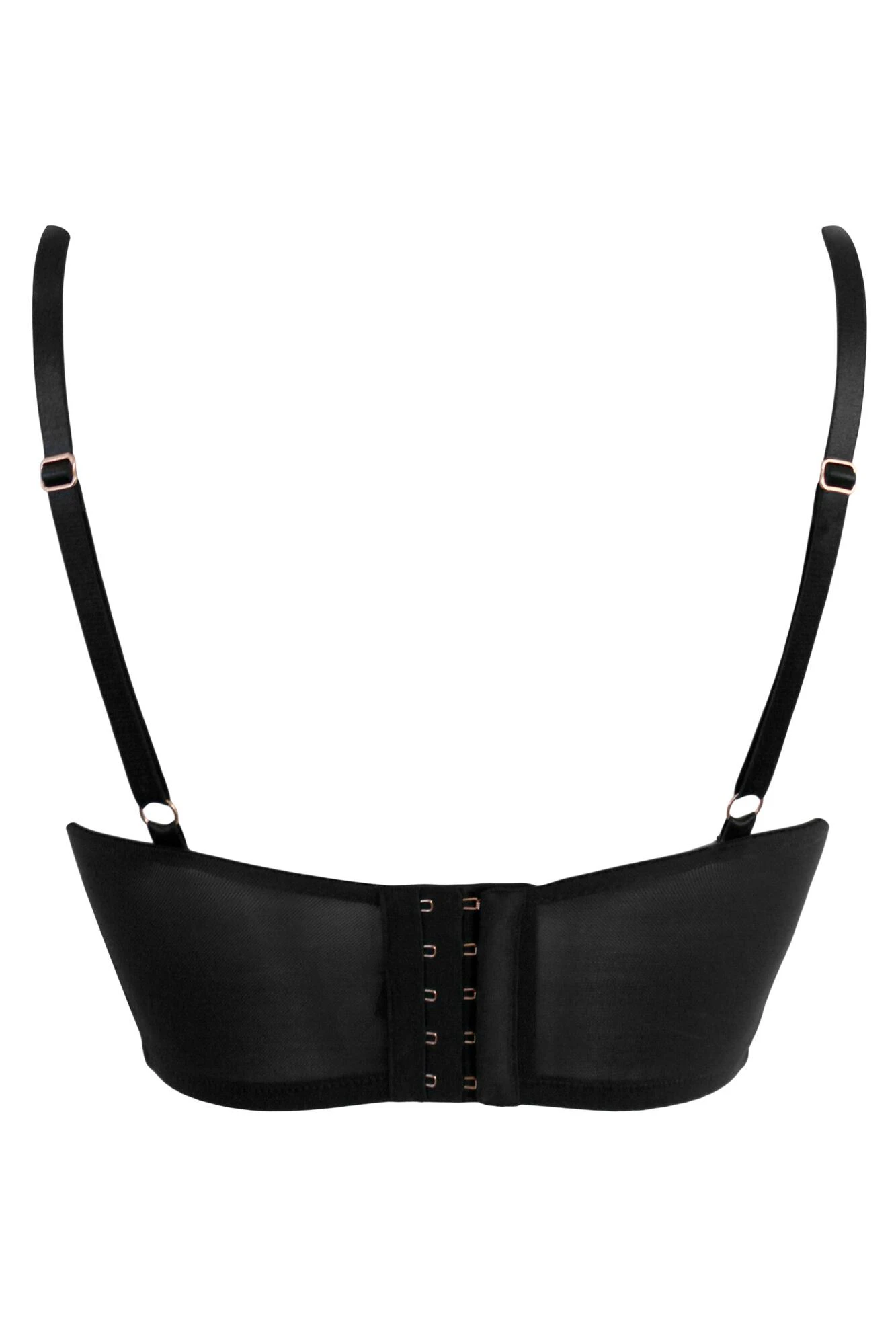 Manhattan Padded Longline - Black 6 Manhattan Padded Longline - Black - Image 6