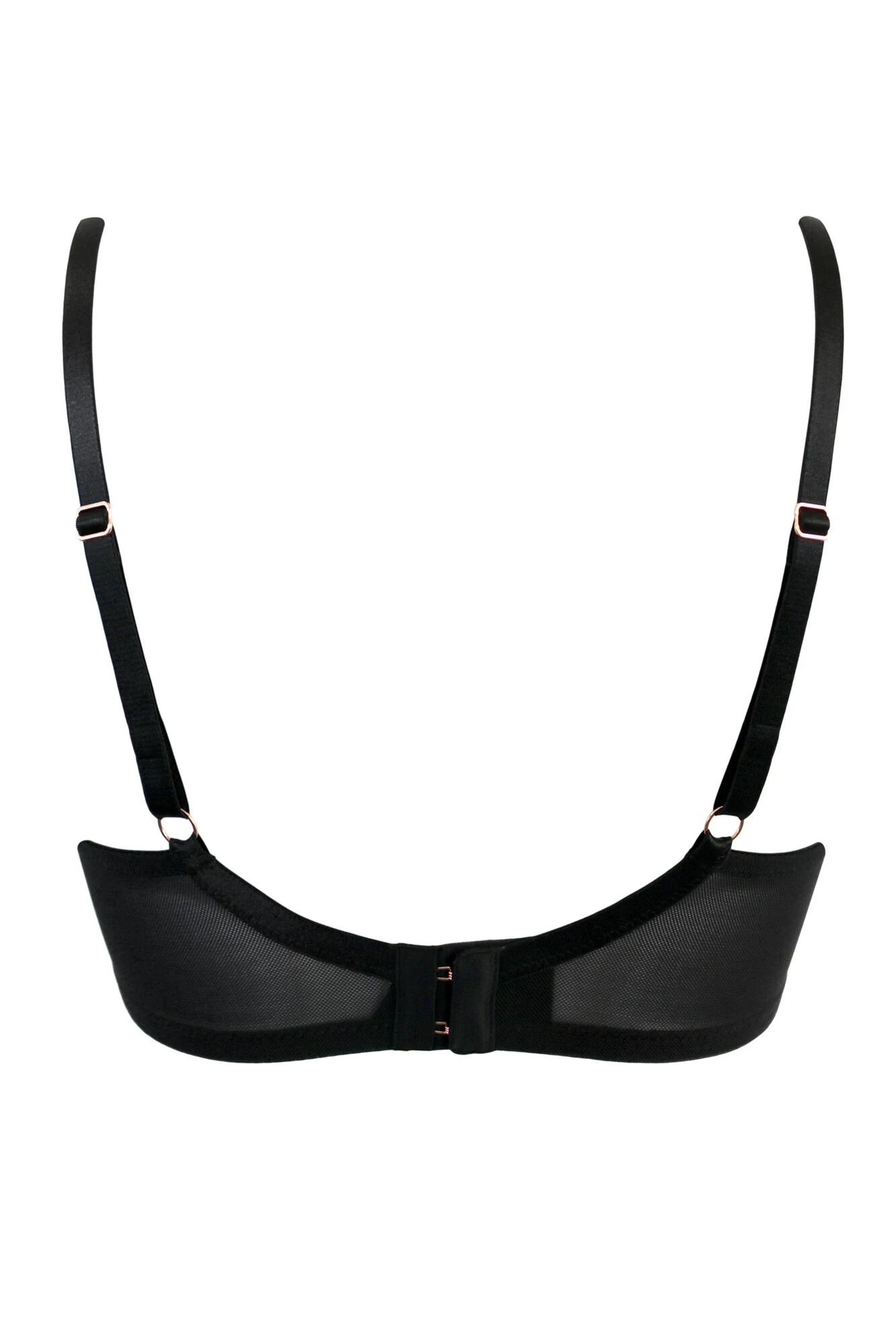 Manhattan Non Pad Plunge Bra - Black 9 Manhattan Non Pad Plunge Bra - Black - Image 9