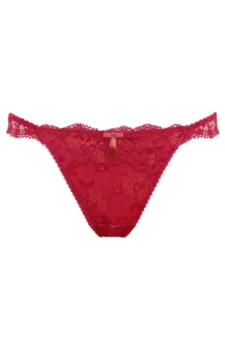 Amour Brazilian Brief - Red/Cherry -Curve by Lingerie 296193 20221111133500