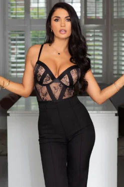 India Embroidery Body - Black/Cosmetic -Curve by Lingerie 296537 20221011130100