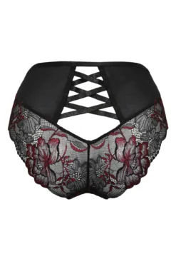 After Hours High Waist Brief - Red/Black 11 After Hours High Waist Brief - Red/Black -Curve by Lingerie 297347 20221011105600