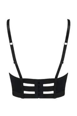 Obsessed Push Up Longline Set - Black -Curve by Lingerie 298418 20221013114900