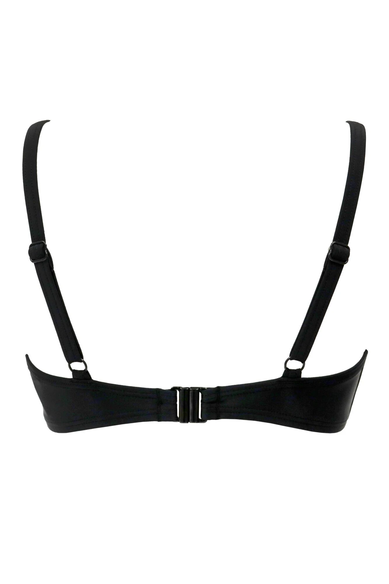 Free Spirit Lightly Padded UW Twist Front Top - Black 6 Free Spirit Lightly Padded UW Twist Front Top - Black - Image 6