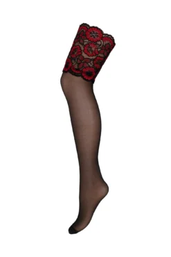 After Hours Underwired Body Set - Red/Black -Curve by Lingerie 300678 20221116115000