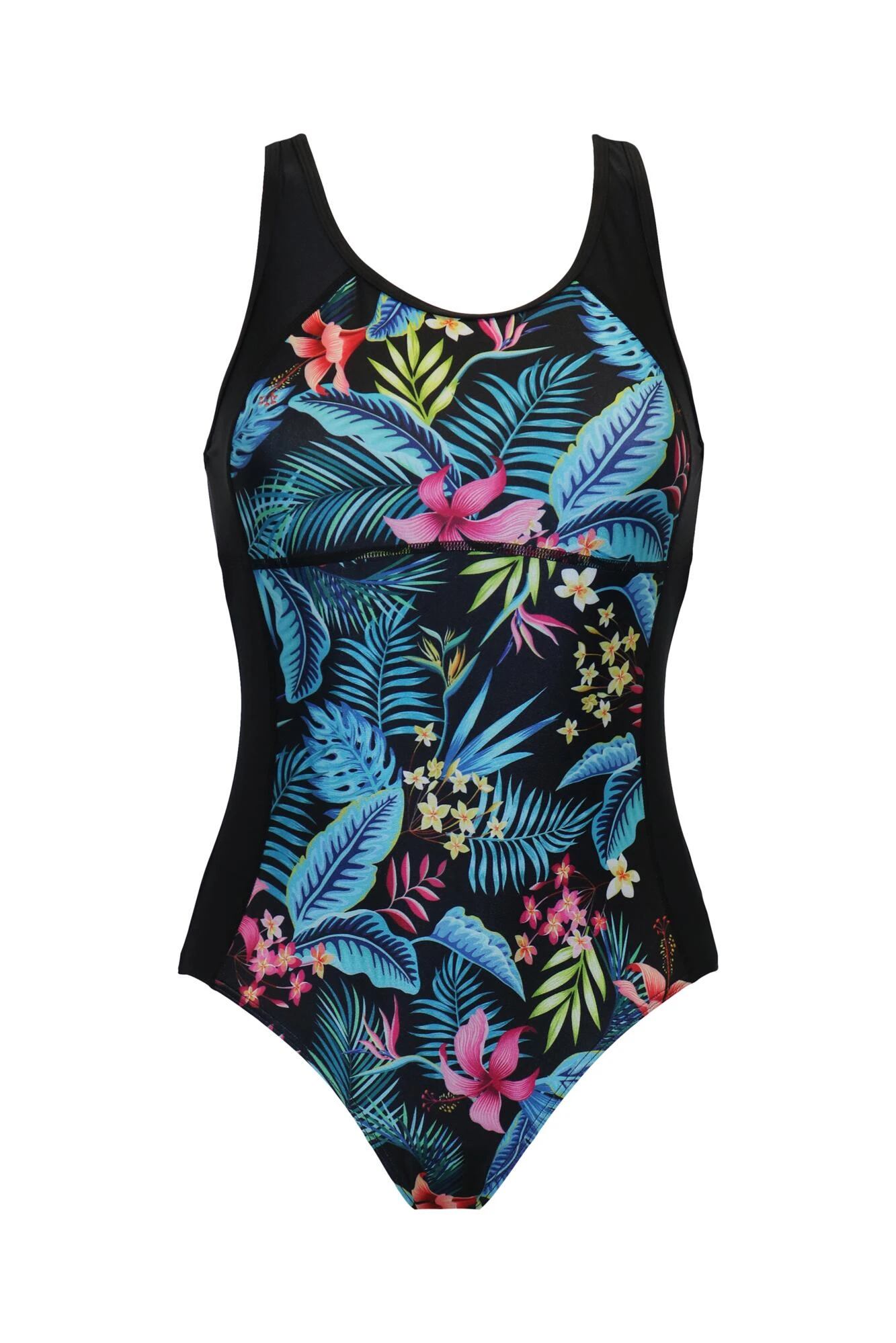 Energy Chlorine Resistant Recycled Swimsuit - Tropical 4 Energy Chlorine Resistant Recycled Swimsuit - Tropical - Image 4