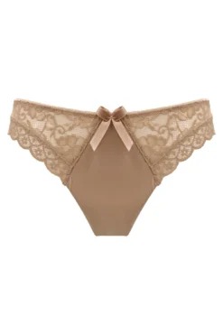 Rebel Brazilian Brief - Almond 8 Rebel Brazilian Brief - Almond -Curve by Lingerie 303219 20221213141100