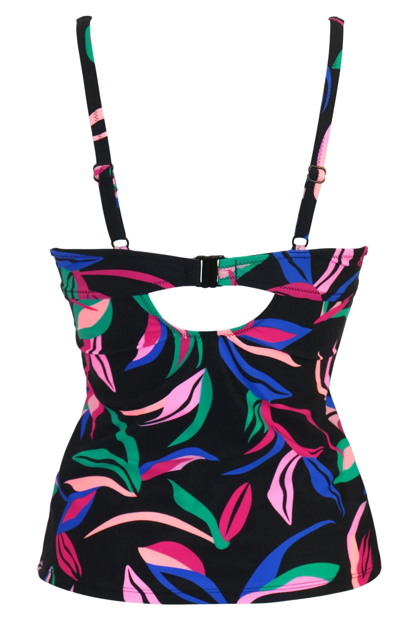 Palermo Underwired Non Padded Tankini Top - Multi 6 Palermo Underwired Non Padded Tankini Top - Multi - Image 6