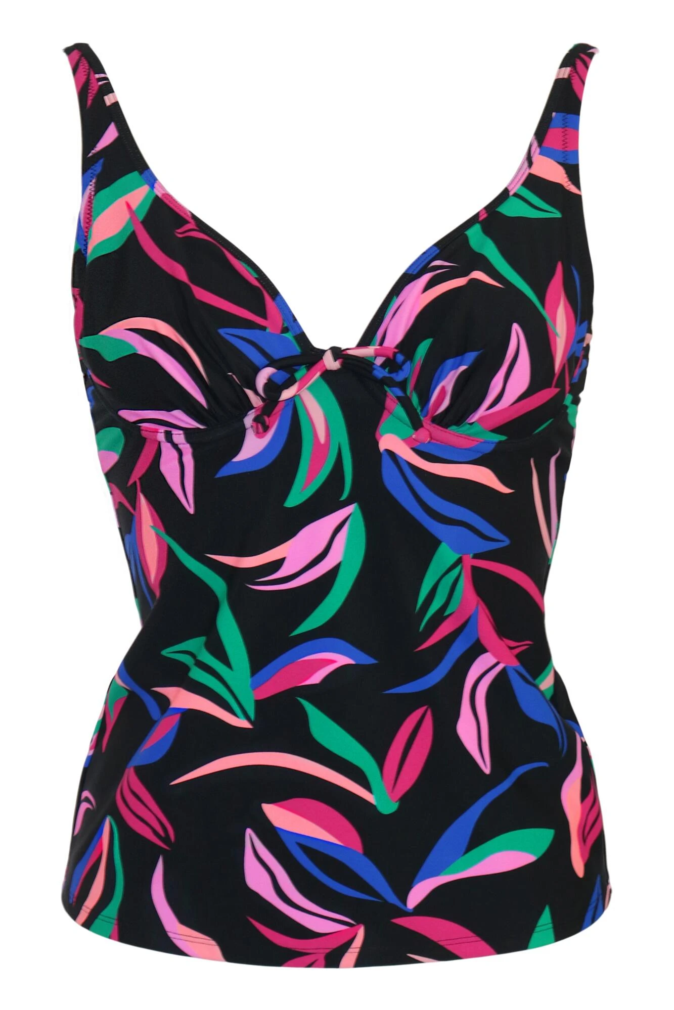 Palermo Underwired Non Padded Tankini Top - Multi 5 Palermo Underwired Non Padded Tankini Top - Multi - Image 5