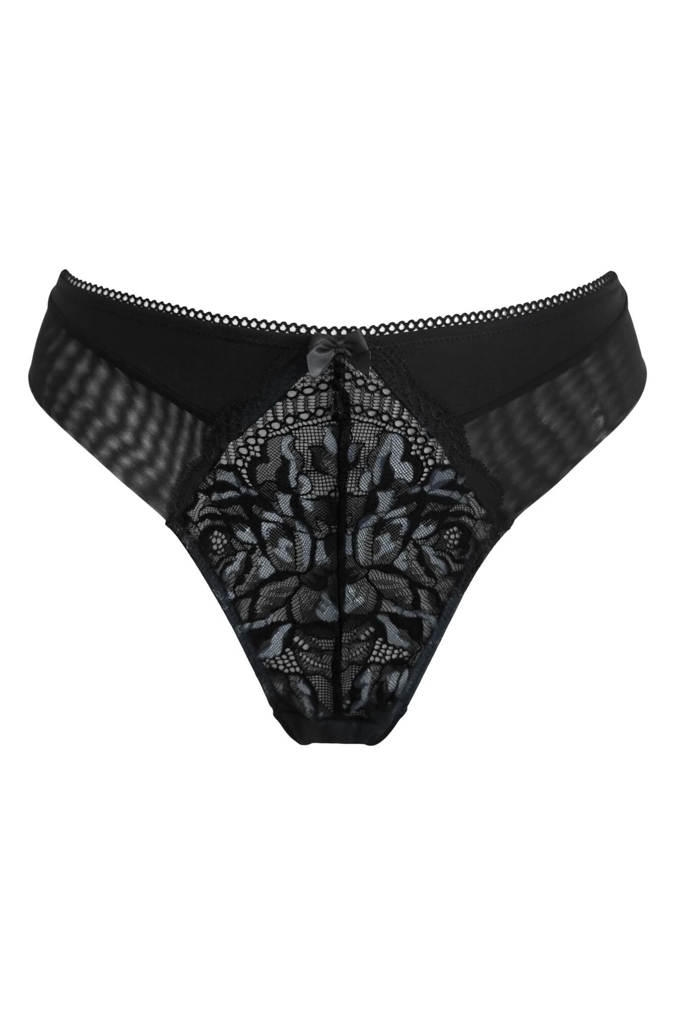 Ooo La La Thong - Black/Slate 6 Ooo La La Thong - Black/Slate - Image 6