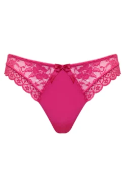Rebel Brazilian Brief - Hot Pink 10 Rebel Brazilian Brief - Hot Pink -Curve by Lingerie 307140 20230111123400