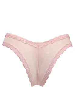 Luxe Linear V Shaped Brazilian Brief - Soft Pink 13 Luxe Linear V Shaped Brazilian Brief - Soft Pink -Curve by Lingerie 307219 20230215132300
