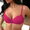 Viva Luxe Underwired Bra - Raspberry