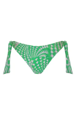 Portofino High-Leg Tie Side - Green/Pink -Curve by Lingerie 308615 20230301123600