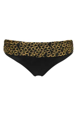 Casablanca Foldover Brief - Gold Chain -Curve by Lingerie 311957 20230526141900