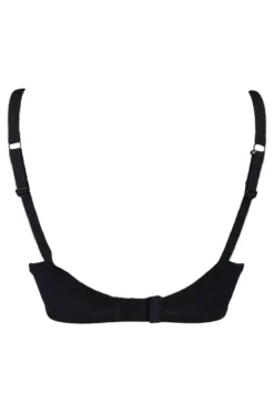 Electra Full Coverage Underwired T-shirt Bra - Black -Curve by Lingerie 312411 20230316105600