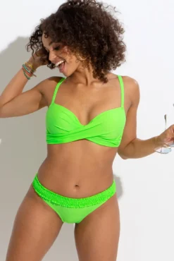 Free Spirit Lightly Padded UW Twist Front Top - Lime 10 Free Spirit Lightly Padded UW Twist Front Top - Lime -Curve by Lingerie 312712 20230530094900