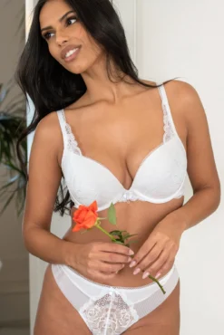 Ooo La La Padded Set - White 11 Ooo La La Padded Set - White -Curve by Lingerie 312837 20230323155700