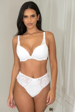 Ooo La La High-Waist Brazilian - White 9 Ooo La La High-Waist Brazilian - White -Curve by Lingerie 314401 20230417131400