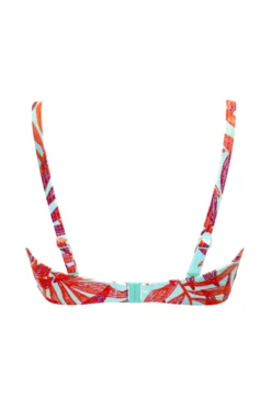 Free Spirit Lightly Padded UW Twist Front Top - Aqua Palm 9 Free Spirit Lightly Padded UW Twist Front Top - Aqua Palm -Curve by Lingerie 314630 20230419160100