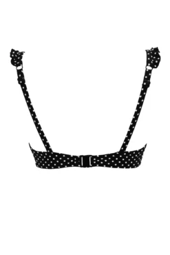 Sicily Underwired Push-Up Padded Top - Black/White 11 Sicily Underwired Push-Up Padded Top - Black/White -Curve by Lingerie 314772 20230420154500