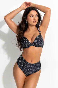 Sicily High-Waist Tummy Control Brief - Black