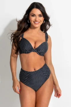 Sicily High-Waist Tummy Control Brief - Black -Curve by Lingerie 314782 20230420154500