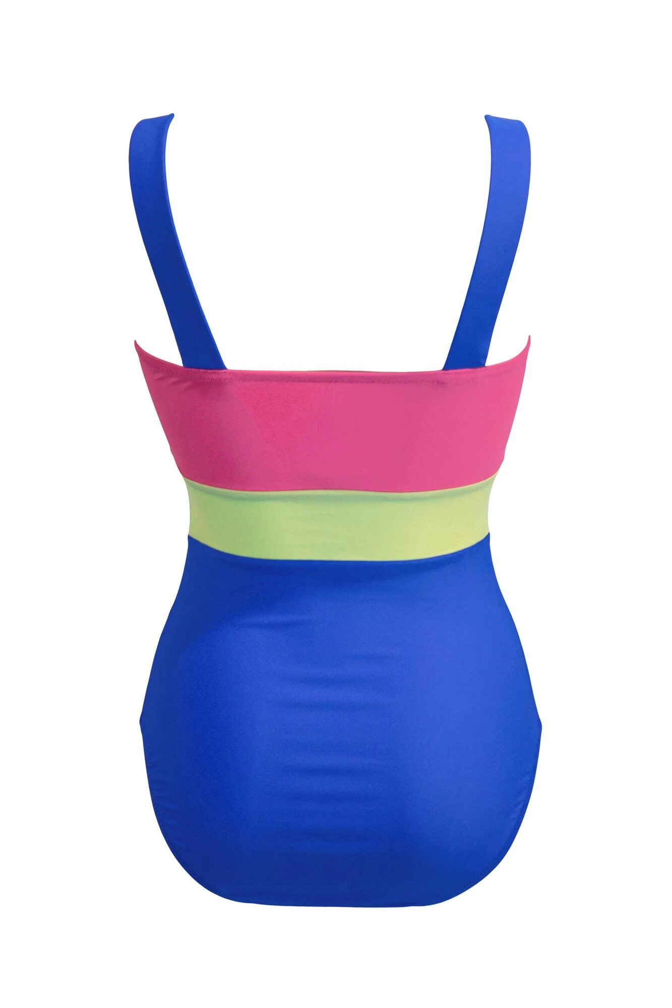 Palm Springs Colour Block Tummy Control Swimsuit - Ultramarine/Pink/Citrus 6 Palm Springs Colour Block Tummy Control Swimsuit - Ultramarine/Pink/Citrus - Image 6
