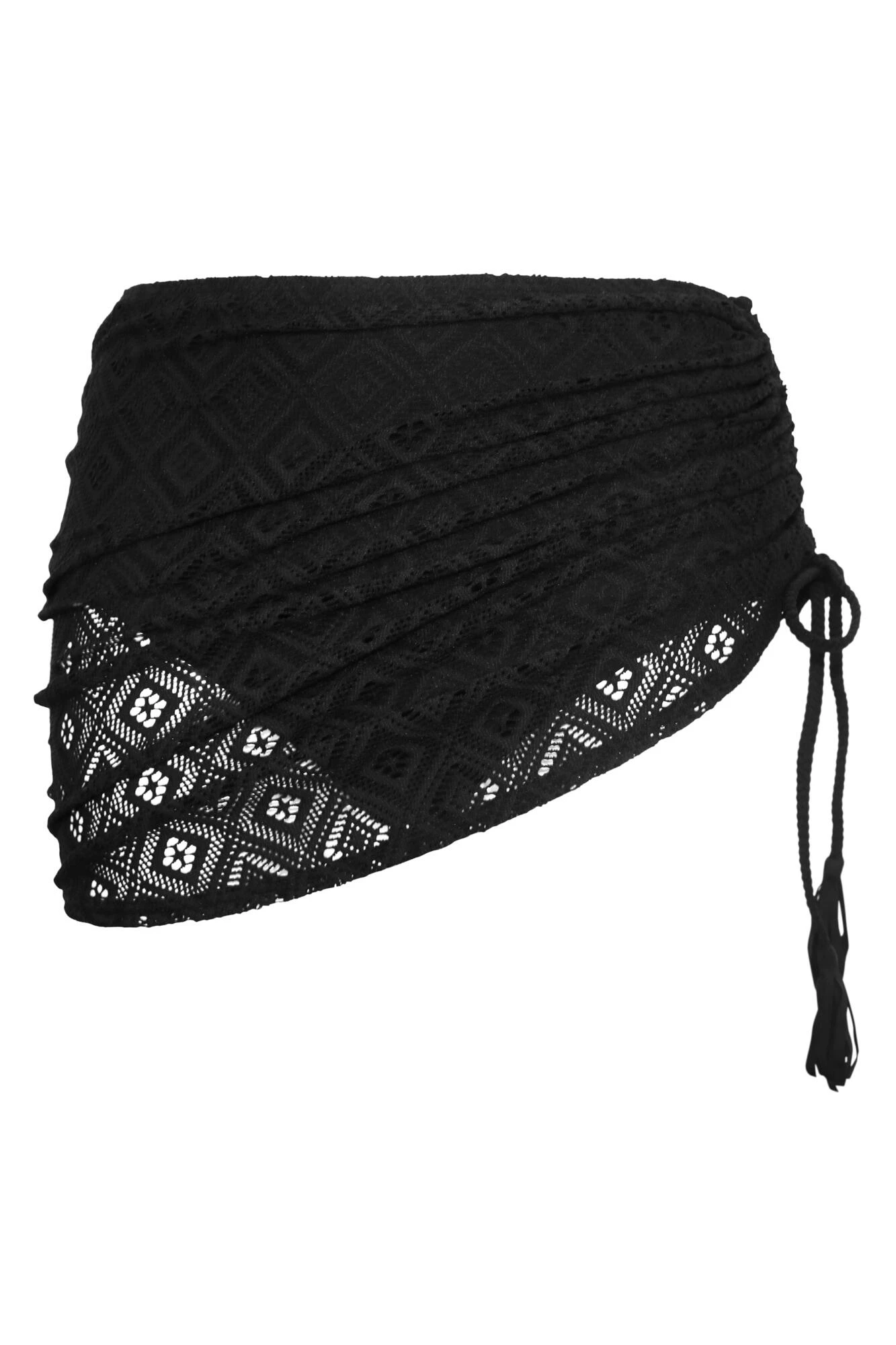 Summer Breeze Adjustable Skirted Brief - Black 7 Summer Breeze Adjustable Skirted Brief - Black - Image 7