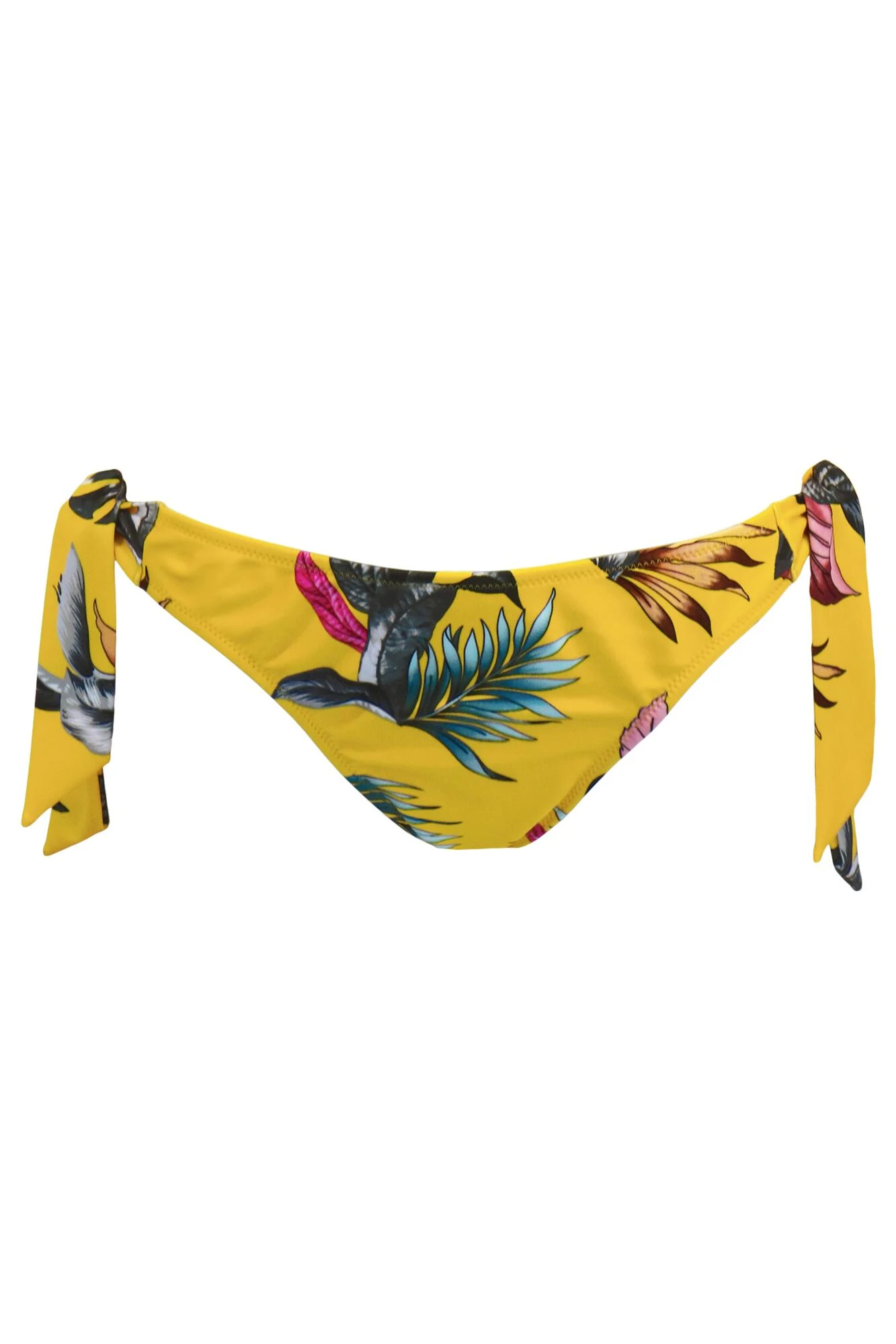 Paradiso Tie Side Bikini Brief - Yellow 5 Paradiso Tie Side Bikini Brief - Yellow - Image 5