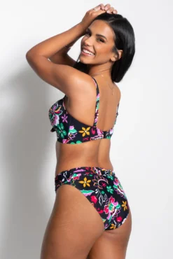 Sunshine Fold Over Brief - Black Multi -Curve by Lingerie 317424 20230612164500