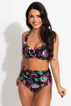 Sunshine High-Waist Tummy Control Brief - Black Multi 8 Sunshine High-Waist Tummy Control Brief - Black Multi -Curve by Lingerie 317442 20230612164500