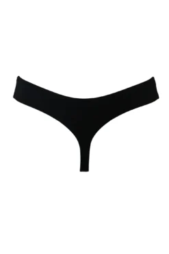 Space High-Leg Bikini Thong - Black -Curve by Lingerie 317444 20230606112700