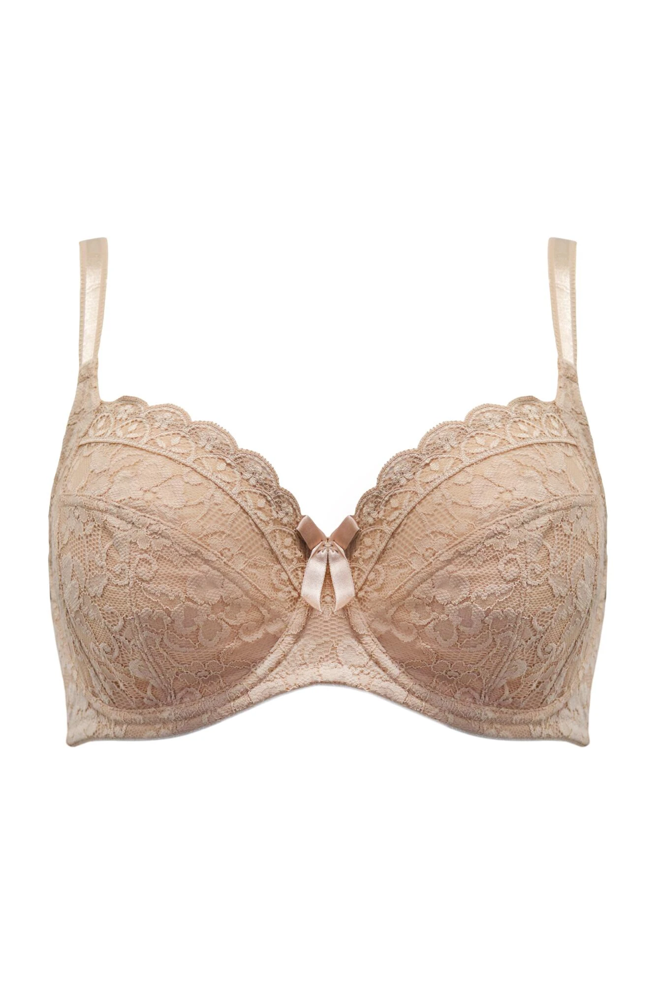 Rebel Underwired Side Support Bra - Almond 5 Rebel Underwired Side Support Bra - Almond - Image 5
