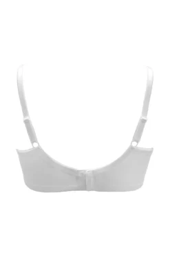Rebel Underwired Side Support Bra - White 9 Rebel Underwired Side Support Bra - White -Curve by Lingerie 319079 20230725150600