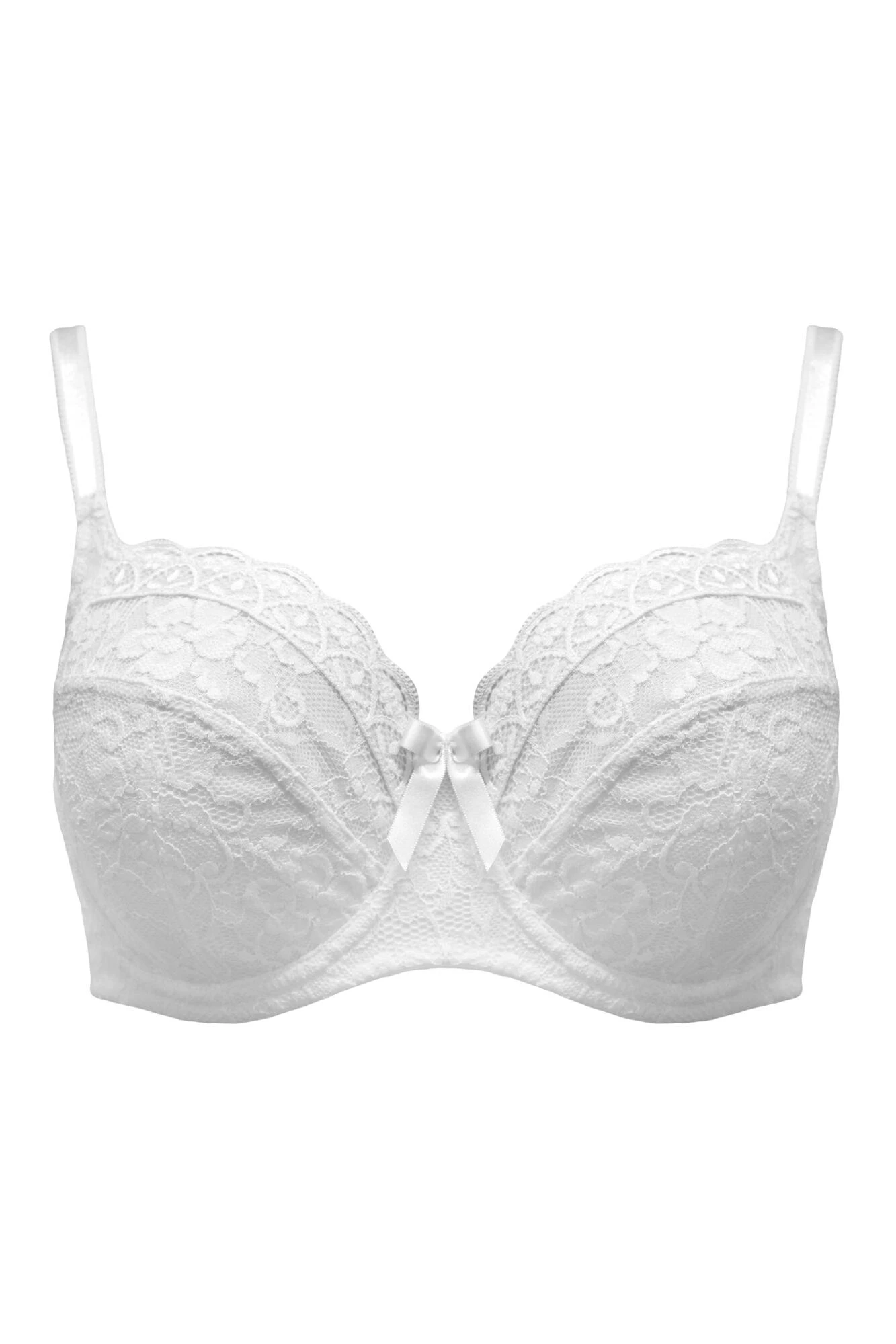 Rebel Underwired Side Support Bra - White 4 Rebel Underwired Side Support Bra - White - Image 4