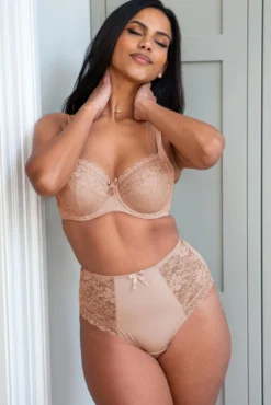 Rebel Deep Brief - Almond 8 Rebel Deep Brief - Almond -Curve by Lingerie 319093 20230725150900