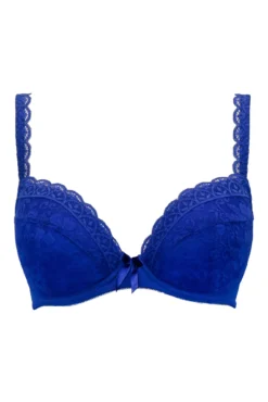 Rebel Padded Plunge Bra - Cobalt 12 Rebel Padded Plunge Bra - Cobalt -Curve by Lingerie 319137 20230904094400