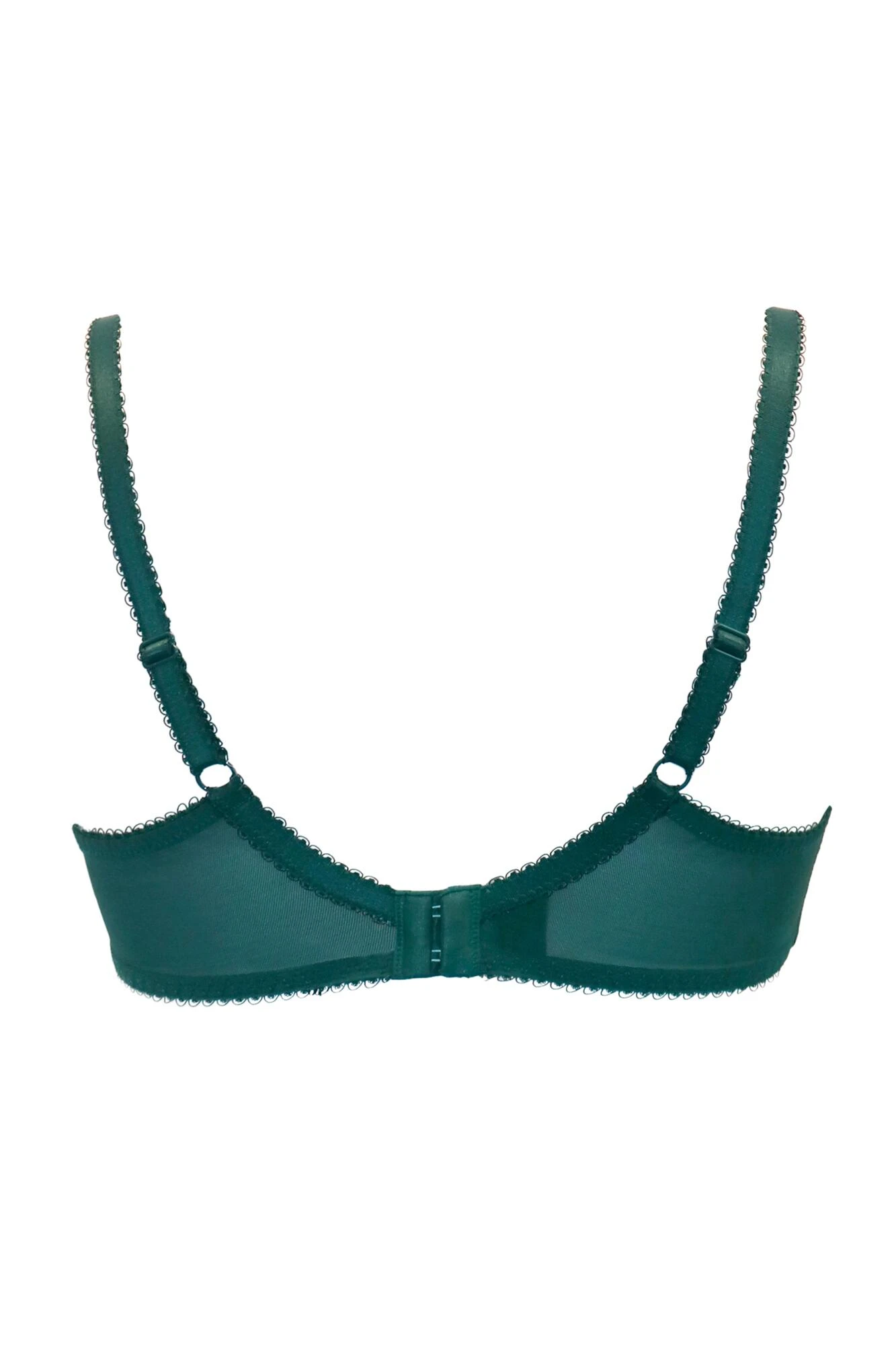 Flora Lightly Padded Underwired Bra - Forest 6 Flora Lightly Padded Underwired Bra - Forest - Image 6