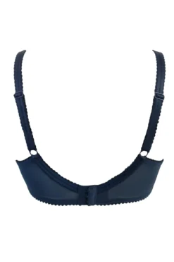 Sofia Lace Embroidered Side Support Bra - Navy/Blush 13 Sofia Lace Embroidered Side Support Bra - Navy/Blush -Curve by Lingerie 320729 20230822145700