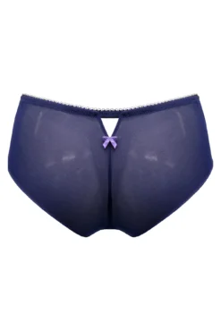 Amour Shorty - Navy/Lavender 9 Amour Shorty - Navy/Lavender -Curve by Lingerie 321032 20230829100600