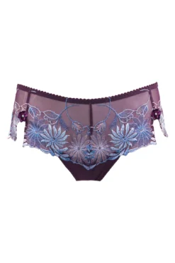 St Tropez Shorty - Purple/Blue -Curve by Lingerie 321427 20230904095400